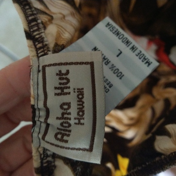 Backless Hawaiian Print Summer Dress - Picture 4 of 4